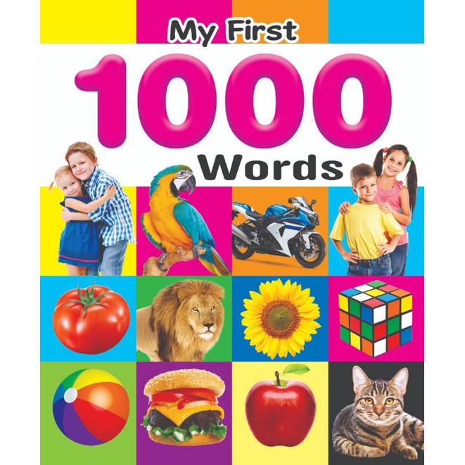 My First 1000 Words english book children buku 1000 perkataan pertama ...