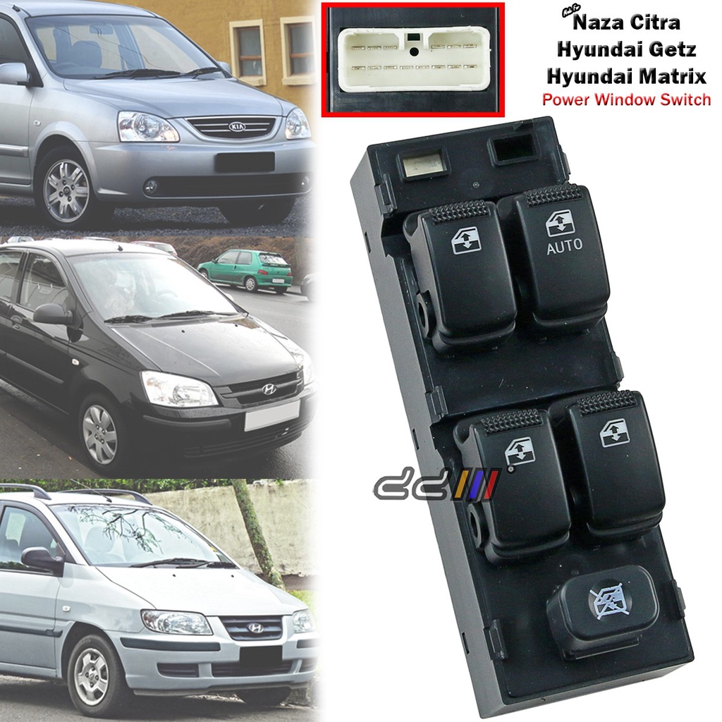 Hyundai getz store window switch replacement