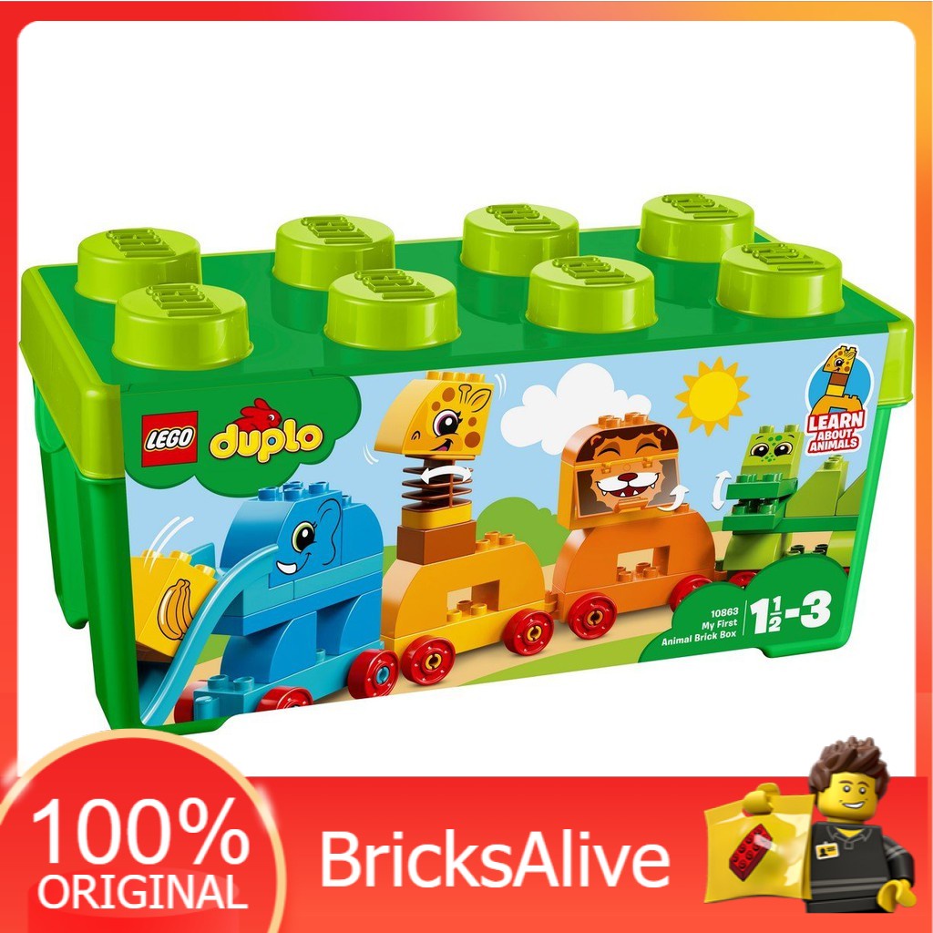 Lego duplo my first animal best sale brick box