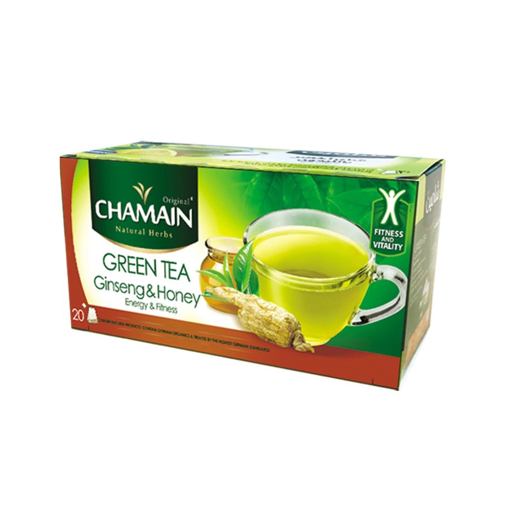 CHAMAIN GREEN TEA WITH GINSENG & HONEY 20 BAG Shopee Malaysia