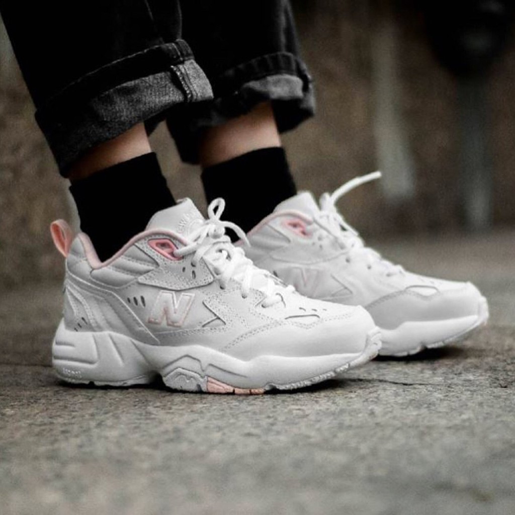 New balance 608 white and pink online