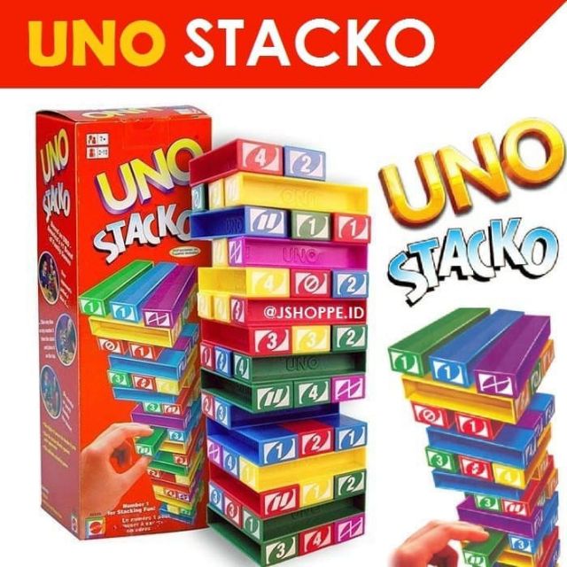 Ready stock Uno Stacko 45blocks (41907) | Shopee Malaysia