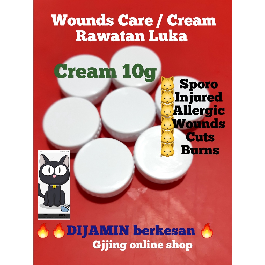 Ubat Rawatan LUKA kucing & anjing (CREAM 10G) | Shopee Malaysia