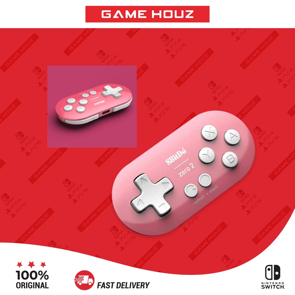 8BitDo Zero 2 Bluetooth Gamepad (3M warranty) | Shopee Malaysia