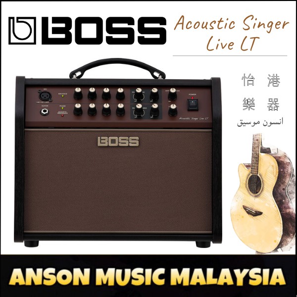 Boss Acoustic Singer Live LT Acoustic Amplifier, 60-watt (ACS-LIVE-LT)