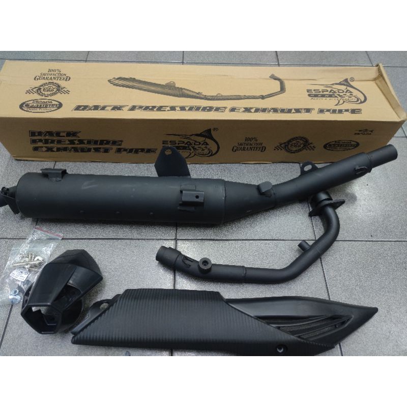 New stock Espada Back Pressure Exhaust Rs150 28MM UMA RACING Shopee