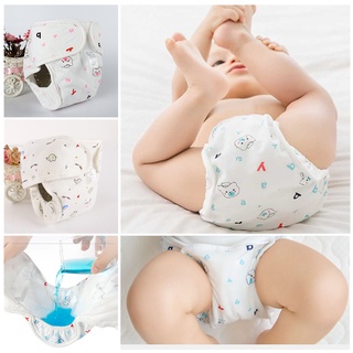  babygoal Reusable Cloth Diapers 6 Pack with 10pcs