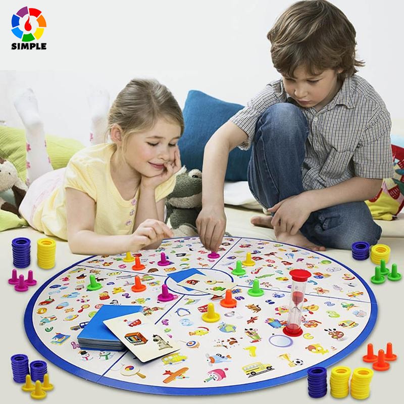 Montessori Puzzle Education Game Kid Detectives Looking Chart Board Plastic Puzzle Brain