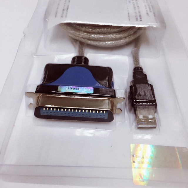 USB to IEEE1284 parallel printer cable Shopee Malaysia
