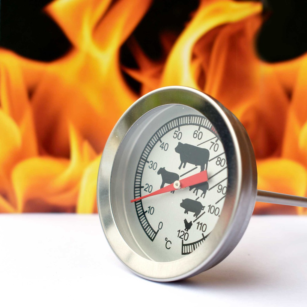 Food Meat Thermometer Stainless steel BBQ Steak chicken Temperature ...