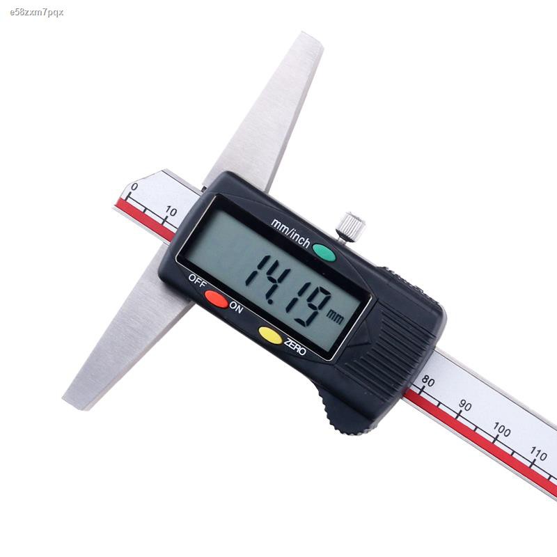 ☢Guanglu Digital Depth Caliper Single Hook Depth Gauge with Hook 0.01mm
