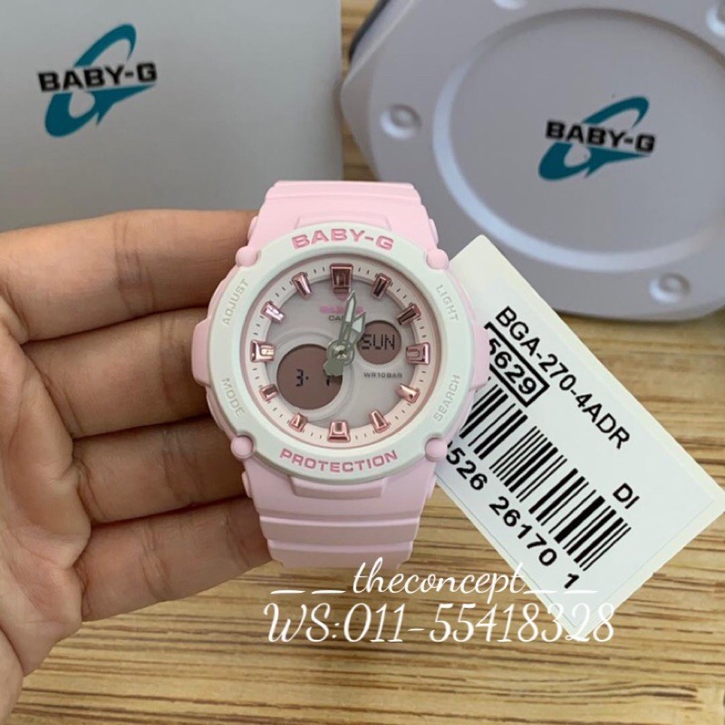 CASIO BABY-G BGA-270(5629)ピンク ブラック - 時計