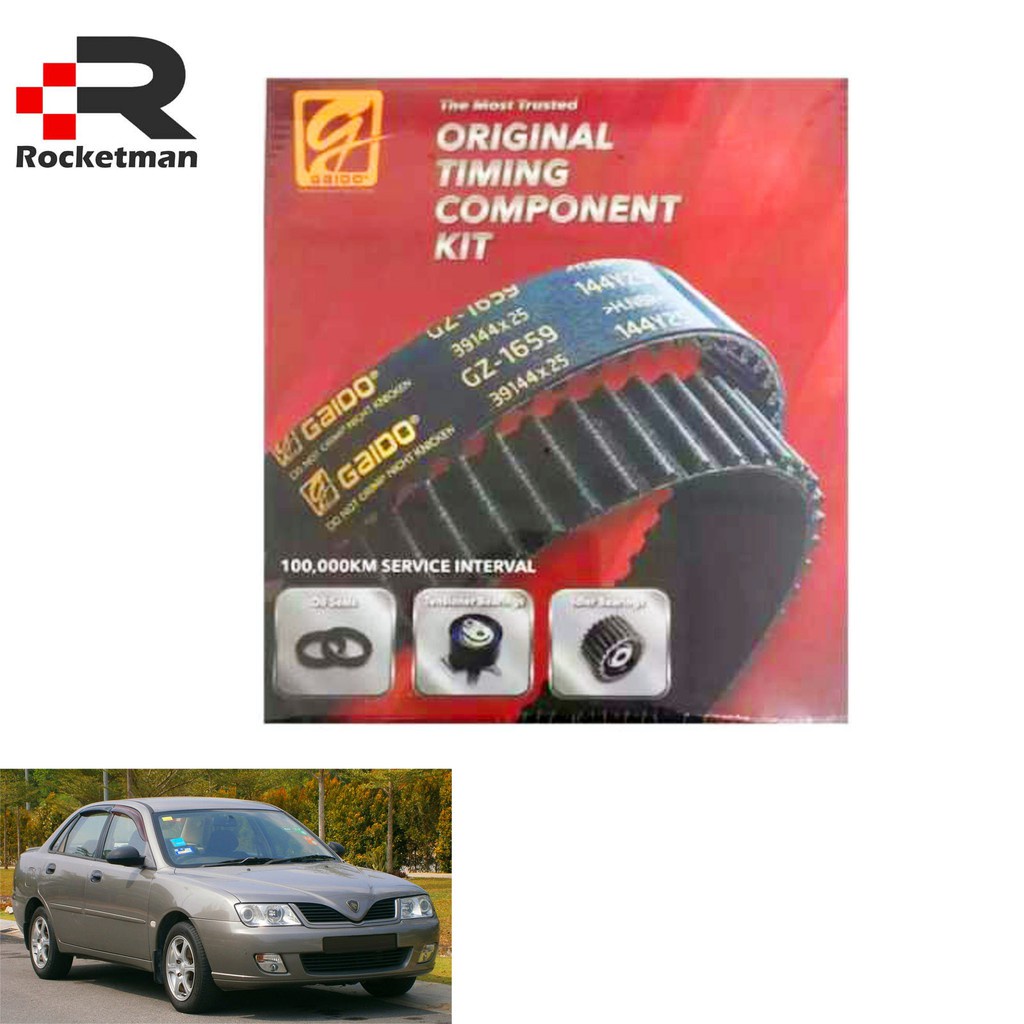 GAIDO TIMING BELT KIT PROTON WAJA 1.6 MMC (109YU25) Shopee Malaysia