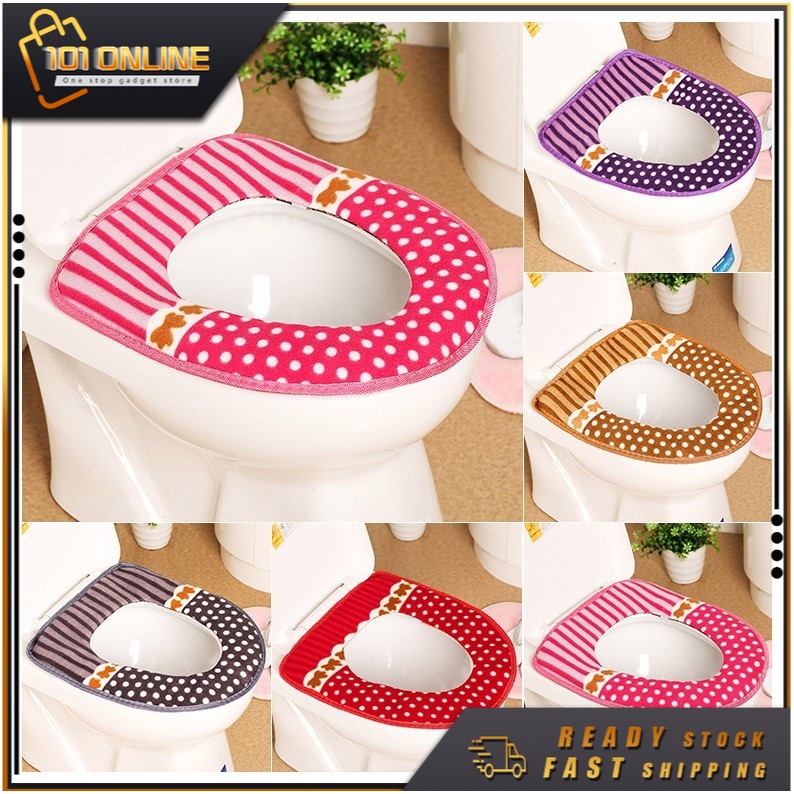 Winter Warmer Toilet Seat Cover Mat Bathroom Washable bathroom Seat Pad