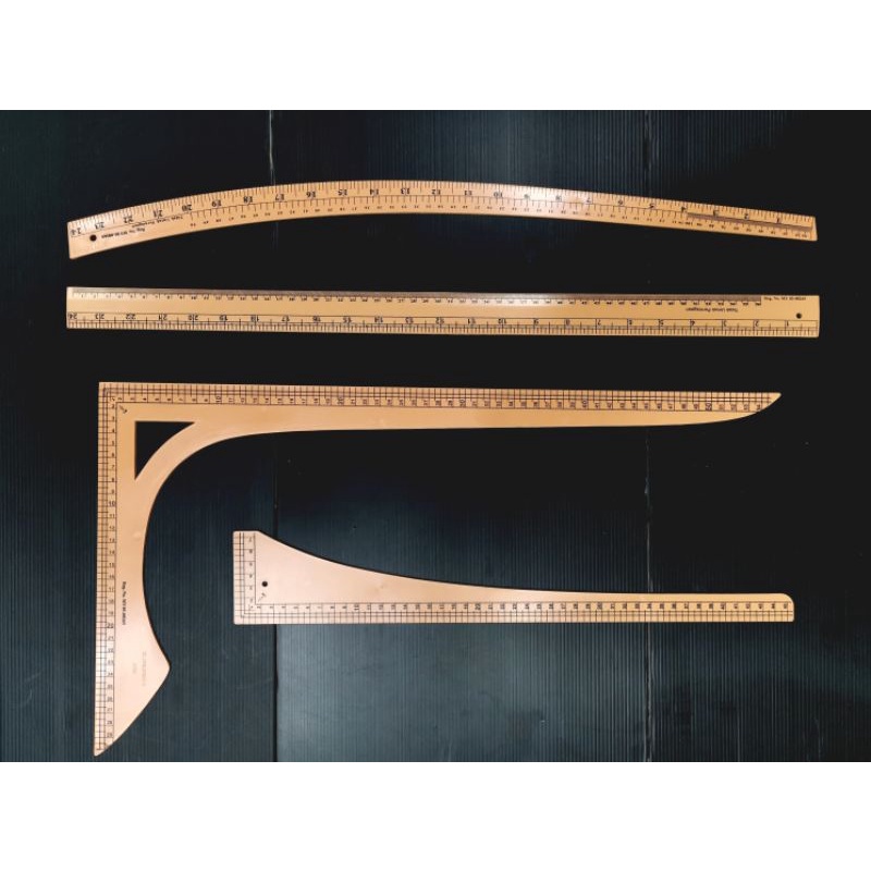 PEMBARIS JAHIT / RULER / STRAIGHT/CURVE/BIG L/BIG HEAD | Shopee Malaysia