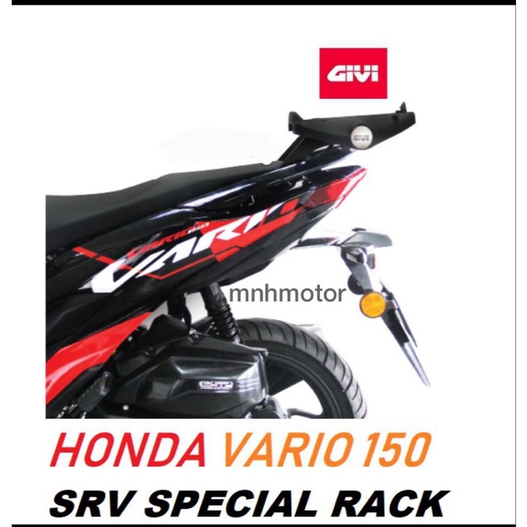 GIVI SPECIAL ADVANCE RACK HONDA VARIO 150 125 / SRV-VARIO 150 125 ...