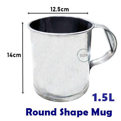 Stainless Steel Mug / Water Pitcher / Teh Tarik Mug / Water Jug / Kopitiam / Teko