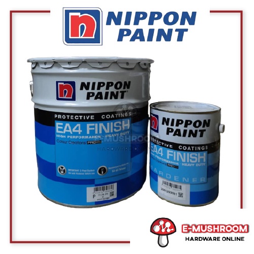 15L Nippon Paint EA4 Epoxy Finish HB c/w Hardener (Part 2) | Shopee ...