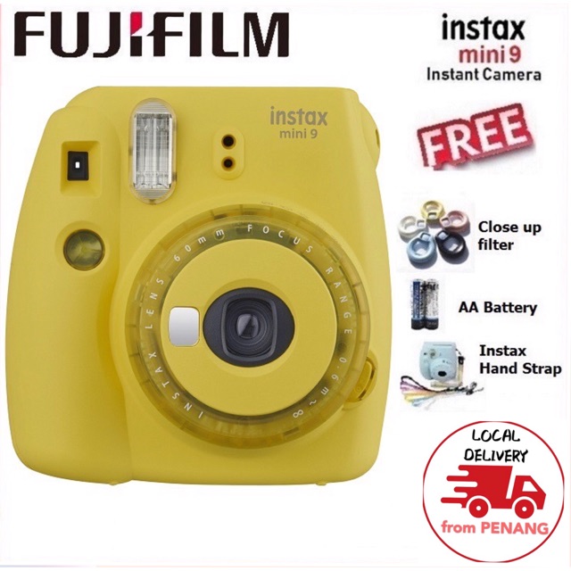🔥CRAZY DEAL🔥FUJIFILM INSTAX mini 9 Instant film camera | Shopee Malaysia