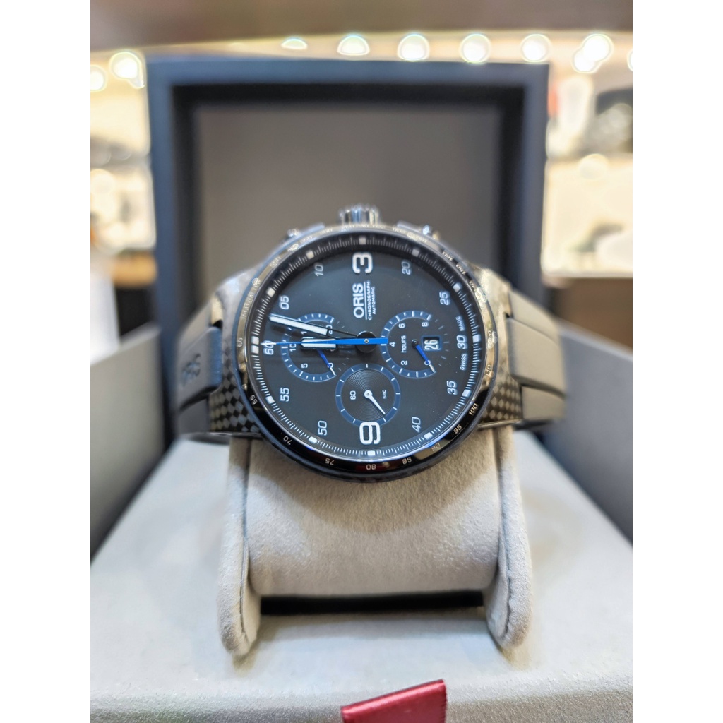 ORIS WILLIAMS CHRONOGRAPH CARBON FIBRE EXTREME 44MM 01 674 7725 8764 07 4 24 50FCTB Shopee Malaysia