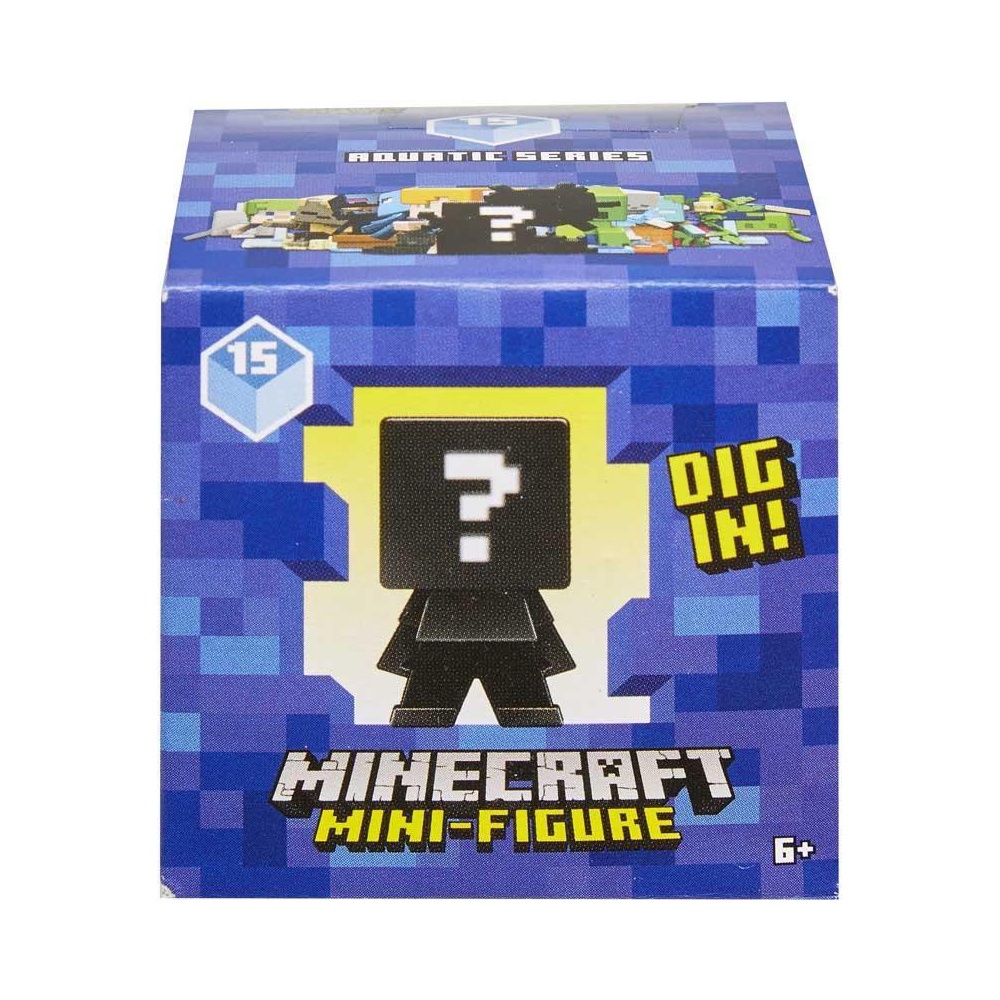 Minecraft Aquatic (series 15) Mystery Mini Blind Box Figure 