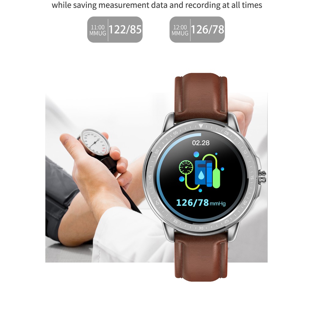 CF19 Smart Watch Custom Wallpaper Full circle and full touch Screen Shopee Malaysia