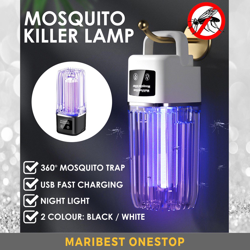 LED Light Electric Insect Killer Indoor Mosquito Trap Lamp Pest Catcher ...