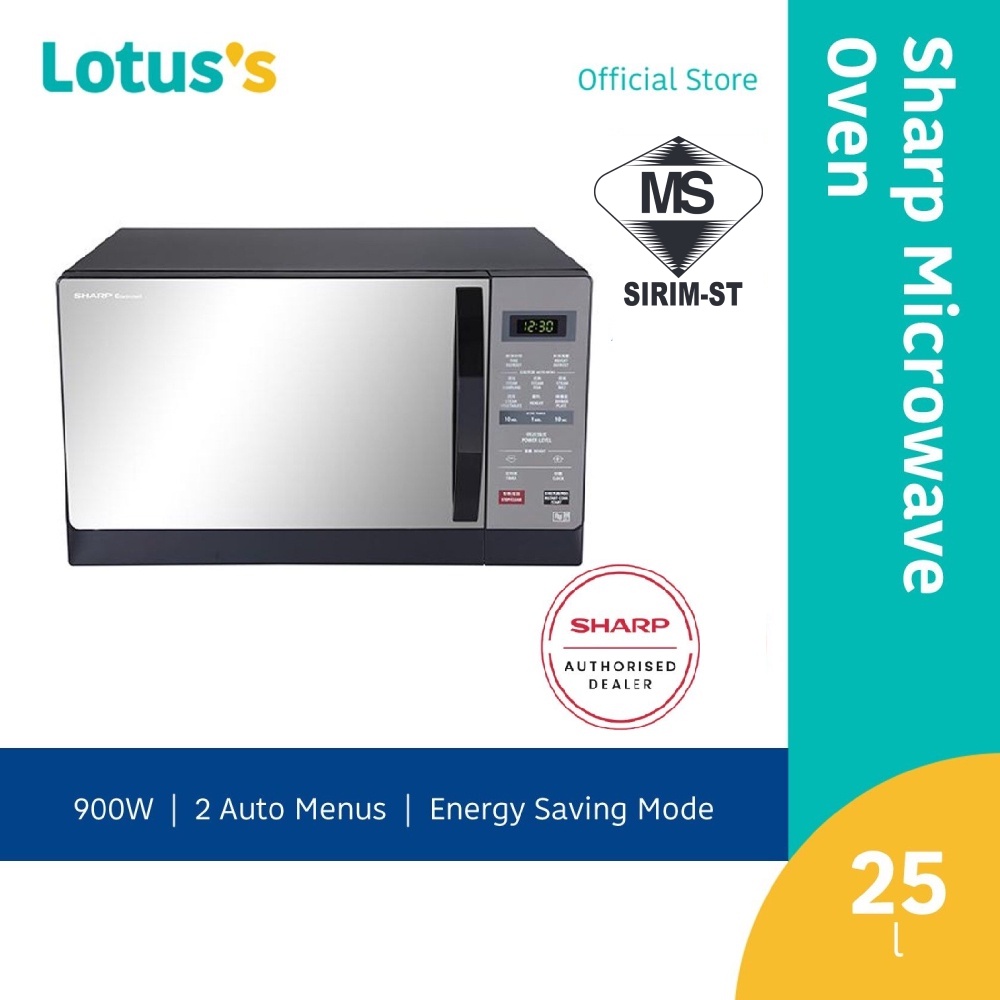 Sharp Microwave Oven R357Ek 25L Shopee Malaysia