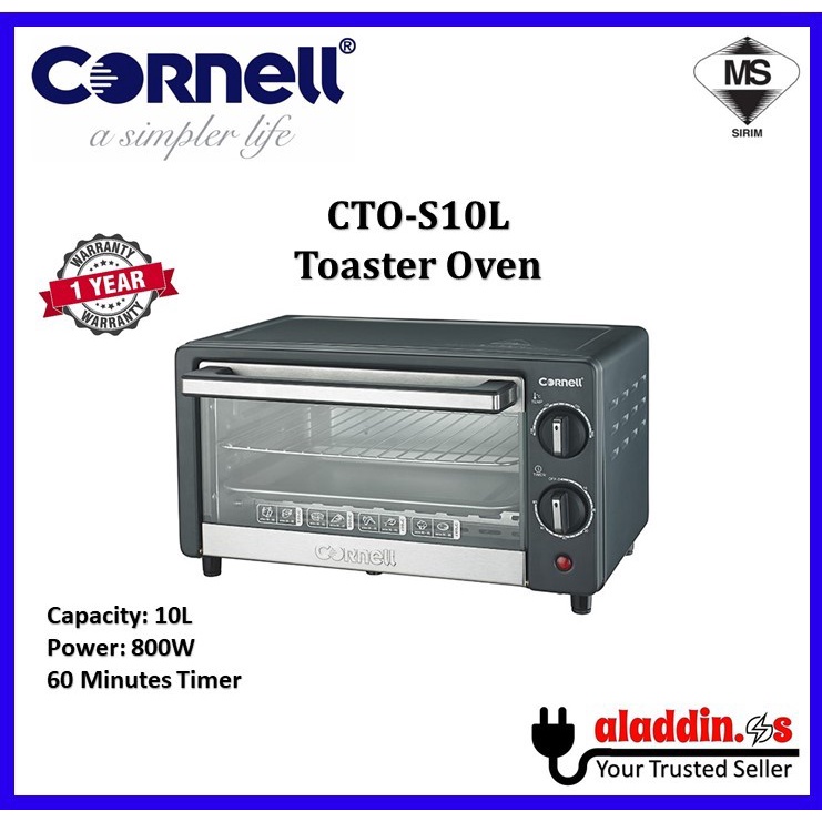 Cornell hotsell toaster oven