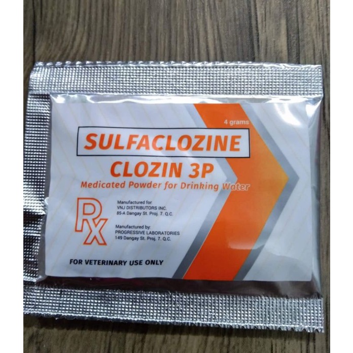 Sulfaclozine 3P Medicated Powder 4grams (1sachet) | Shopee Malaysia