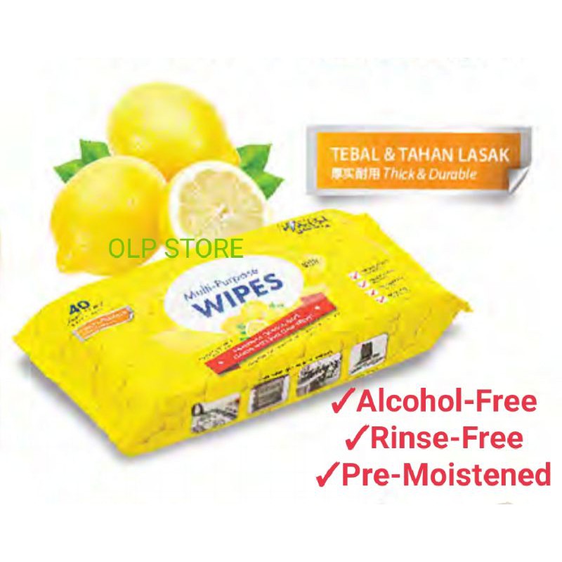 Cosway PowerMax MultiPurpose Wipes (40 sheets) Shopee Malaysia