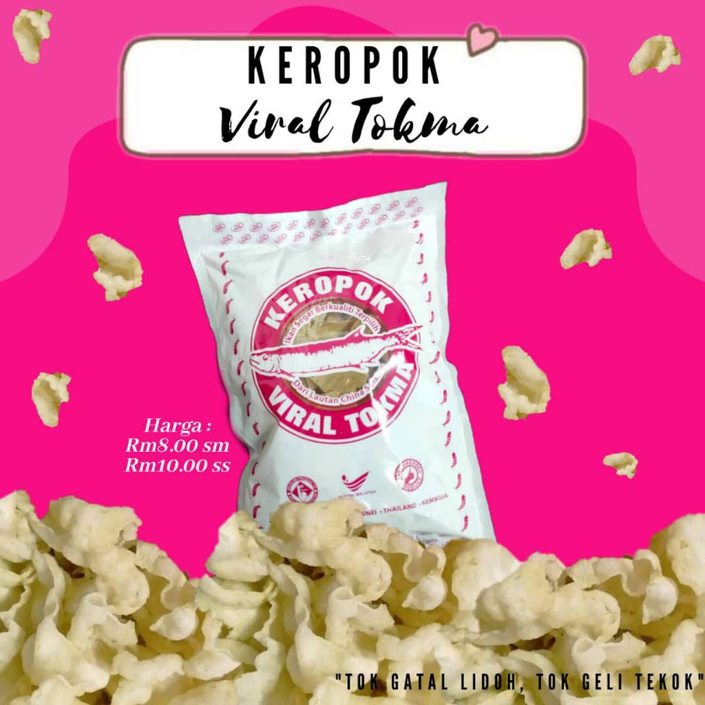 Keropok Viral Tokma 💯 Original Hq Shopee Malaysia 9869