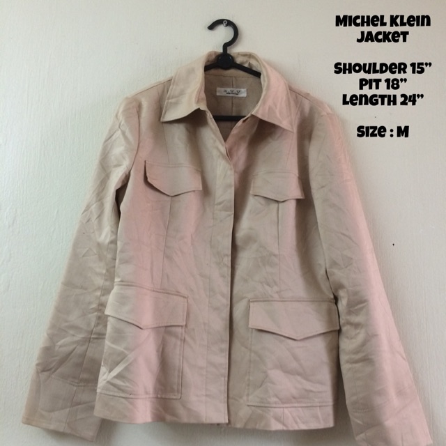 Michel Klein Paris Jacket Shopee Malaysia