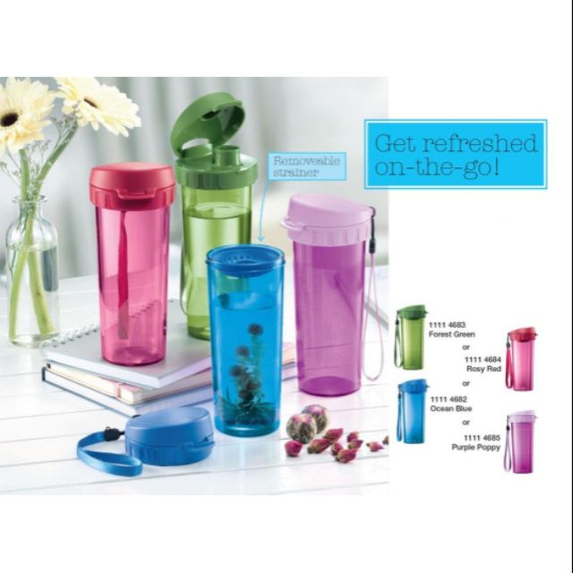 Thermos bottle with 2024 tea strainer tupperware