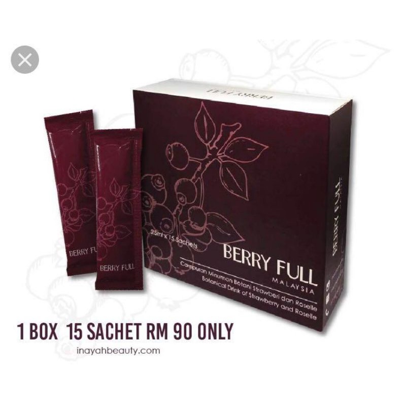 Original Berry Full 15sachet/box | Shopee Malaysia