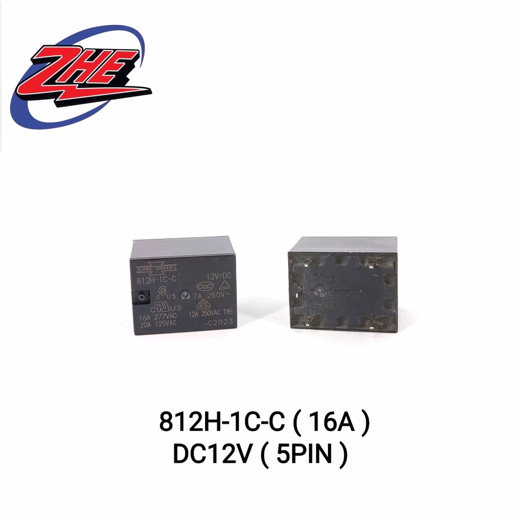 Relè 812H-1A-C E 812H-1C-C – 2 Pezzi, 5/12/24 VDC, 4 E 5 Pin, Per Elettronica E Automazione