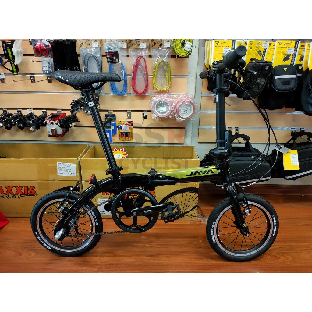 Java x3 folding store bike