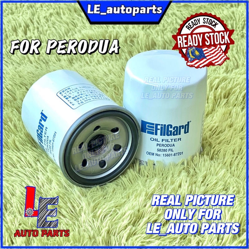 FILGARD PERODUA OIL FILTER PERODUA MYVI ALZA KANCIL KELISA KENARI VIVA ...