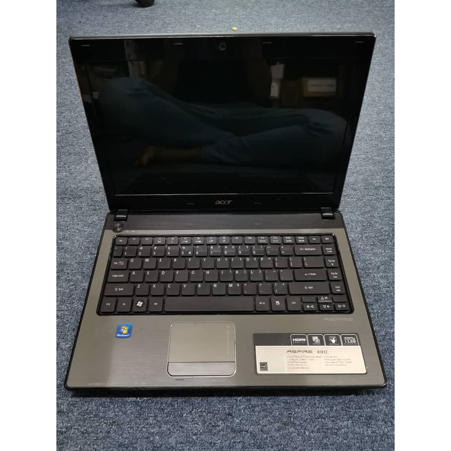 ACER ASPIRE 4741Z | INTEL CORE i5 M560/4GB RAM/320GB HDD/WIN 7 HOME ...