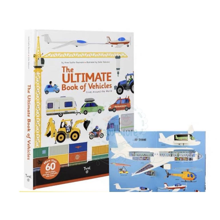 The Ultimate Book of Vehicles | Shopee Malaysia