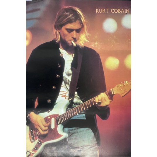 Kurt Cobain Nirvana Vintage Band Poster | Shopee Malaysia