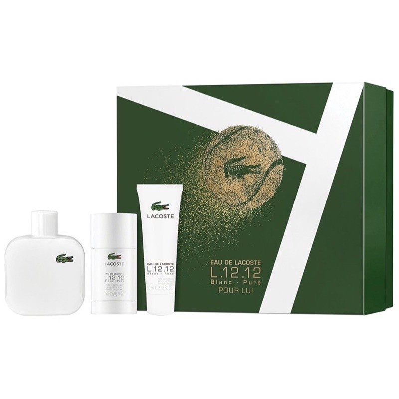 Lacoste blanc shop pure gift set