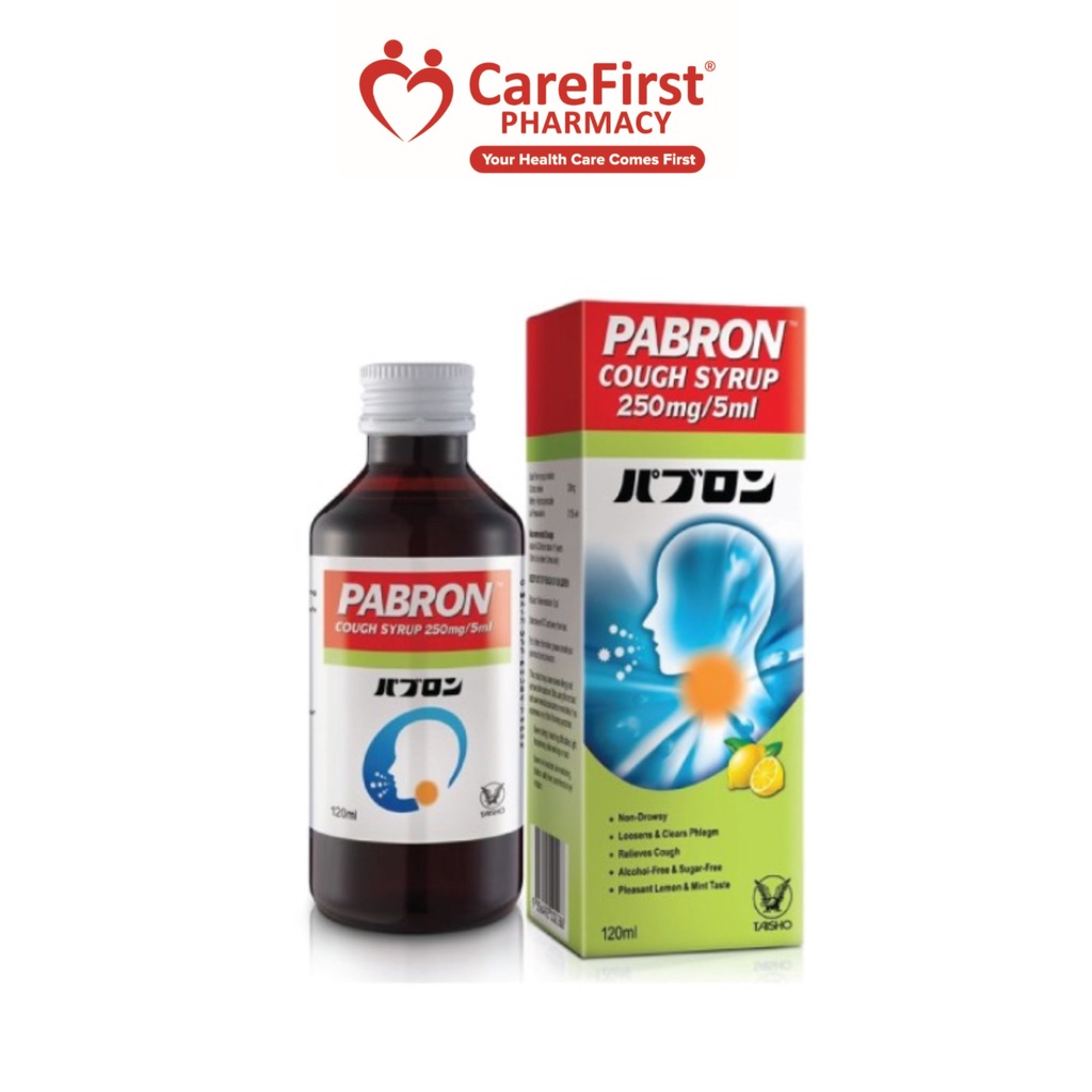 PABRON COUGH SYRUP ADULT (LEMON & MINT) 120ML | Shopee Malaysia