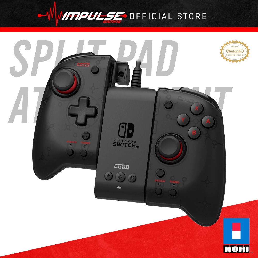 Hori NSW Nintendo Switch Split Pad Pro Attachment Set [NSW371A