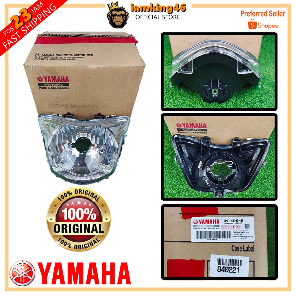 Y Y Zr Ysuku V Headlight Head Light Headlamp Head Lamp Lampu