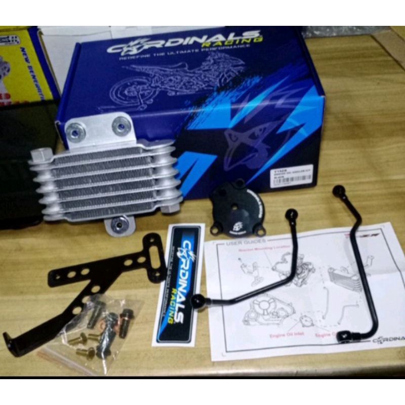 Cardinals Racing Oil Cooler Kit Y15zr Y16zr Lc135 v1v7 Oil coolant