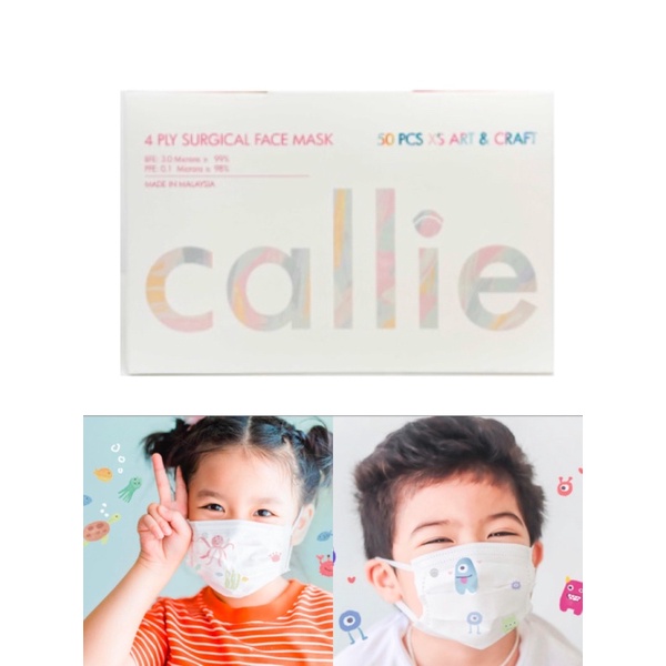CALLIE - 4ply kids mask | Shopee Malaysia