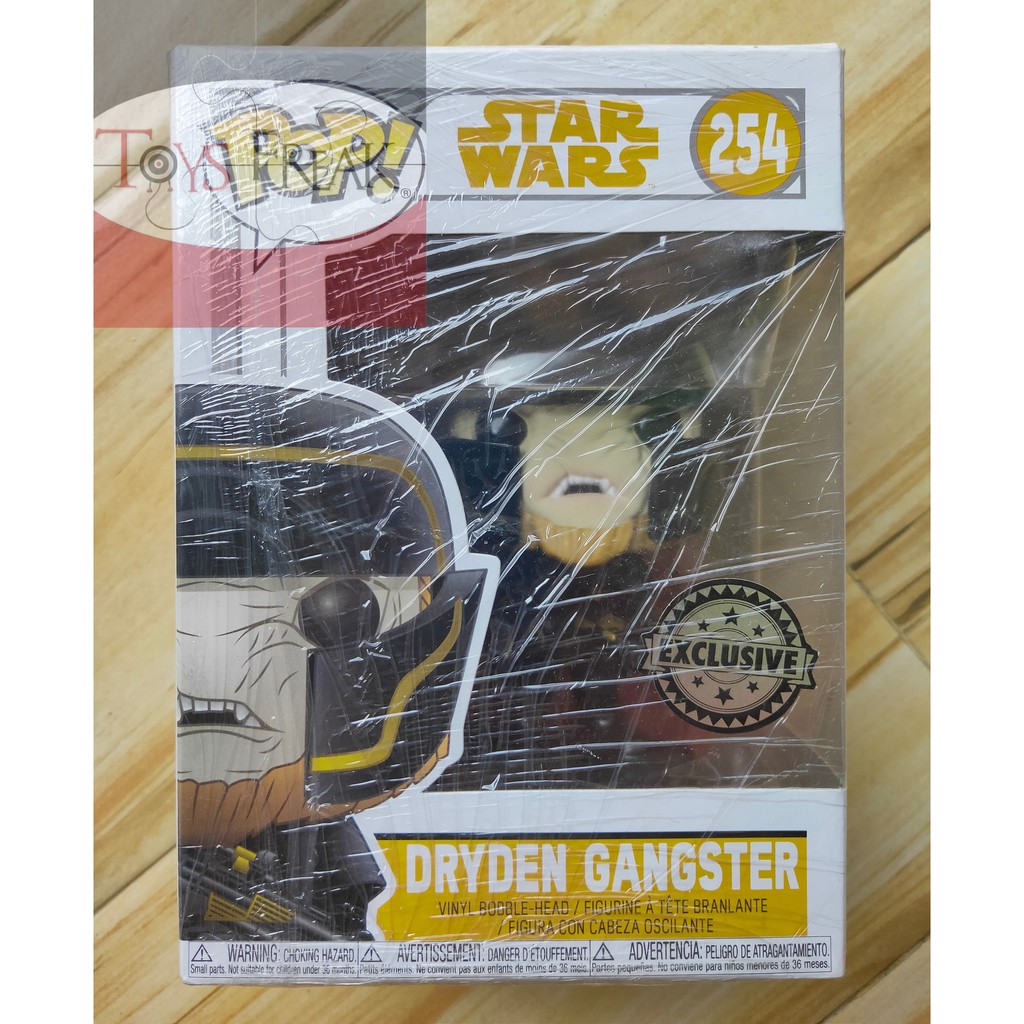 Star Wars Pop 254-Dryden Gangster Bounty Hunter Solo (Funko FU26987