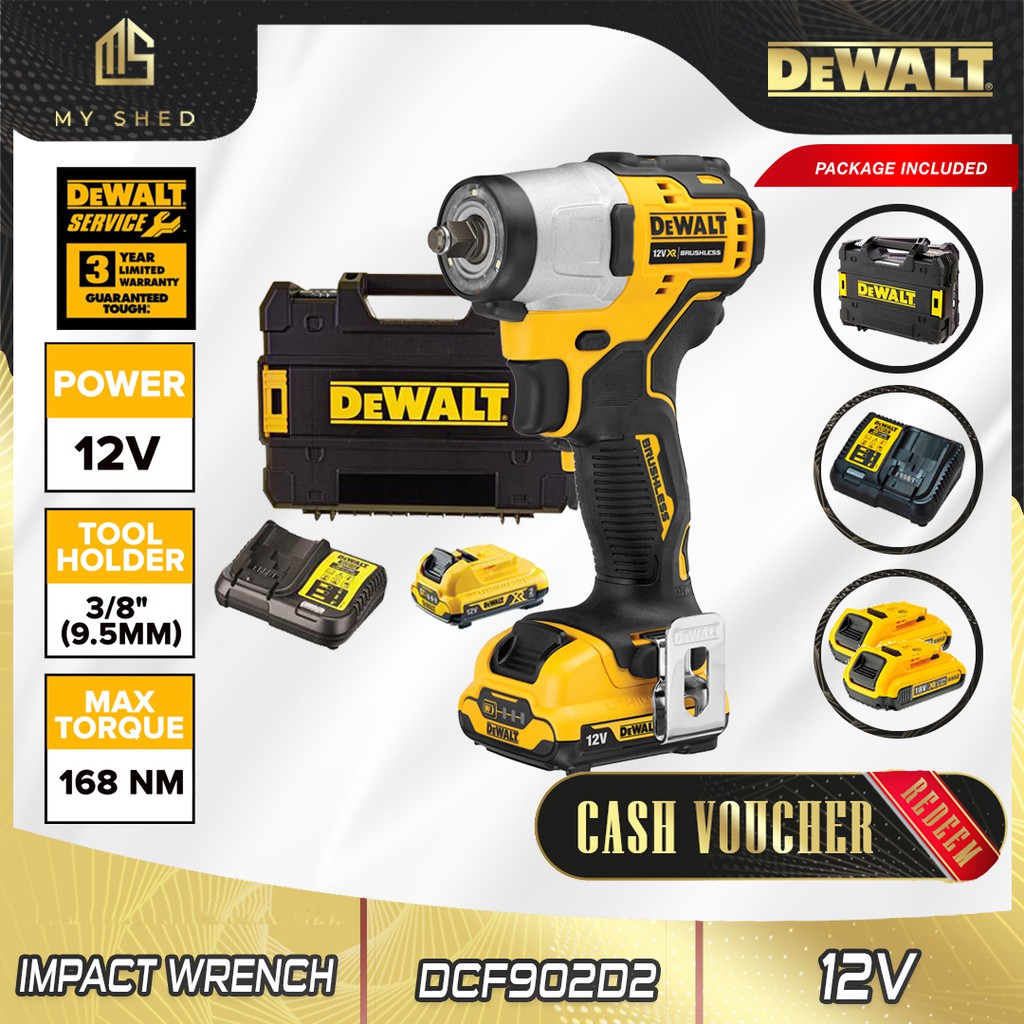 Dewalt DCF902D2-GB 12V 3/8