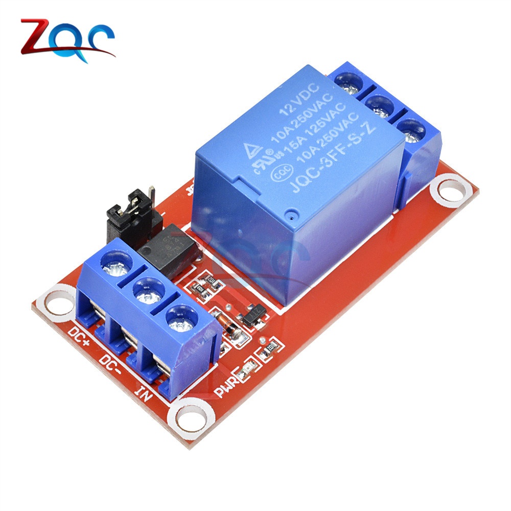 One CH 1 Channel Relay Board Shield with Optocoupler Support High And ...